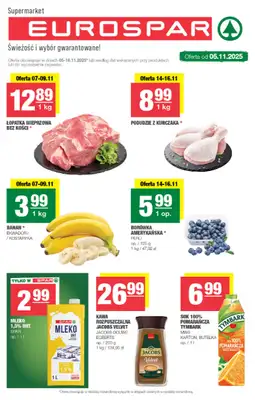 SPAR - gazetka promocyjna Gazetka Eurospar od środy 05.11 do niedzieli 16.11