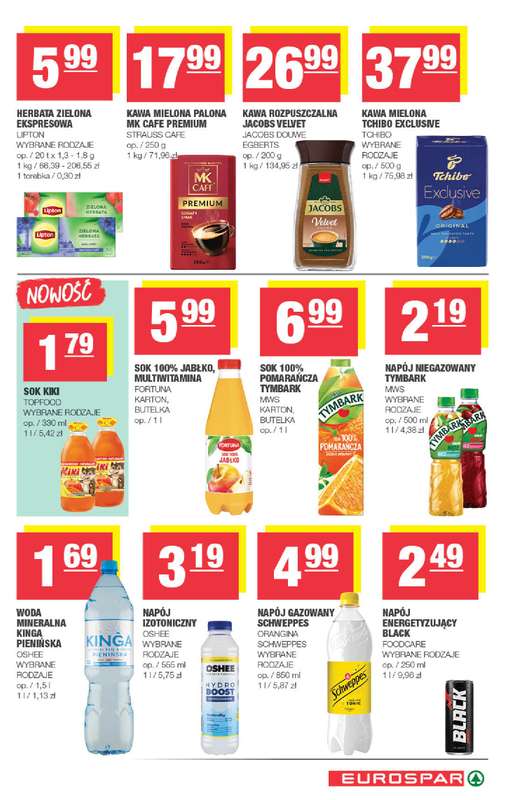 SPAR - gazetka promocyjna Gazetka Eurospar od środy 05.11 do niedzieli 16.11 - strona 13