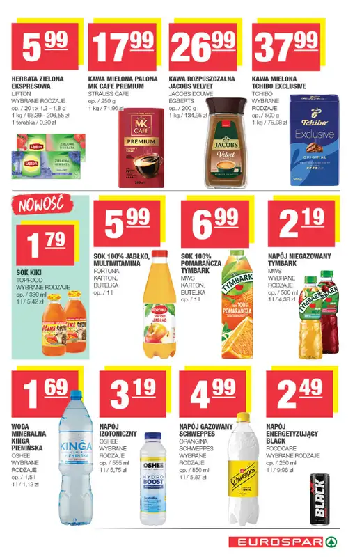 SPAR - gazetka promocyjna Gazetka Eurospar od środy 05.11 do niedzieli 16.11 - strona 13