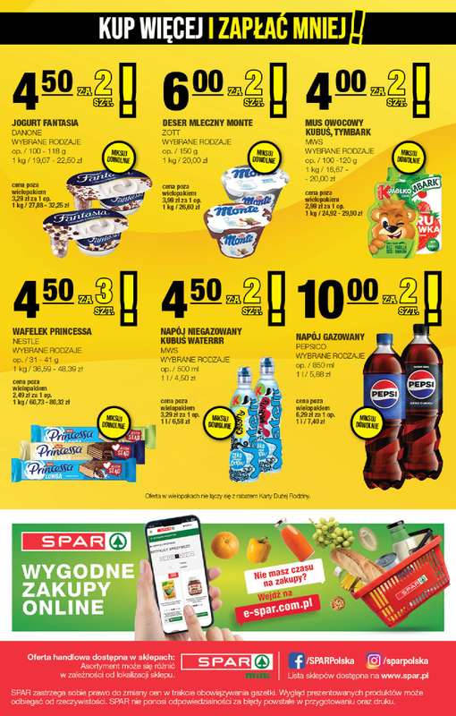 SPAR - gazetka promocyjna Gazetka Spar Mini od środy 05.11 do niedzieli 16.11 - strona 4