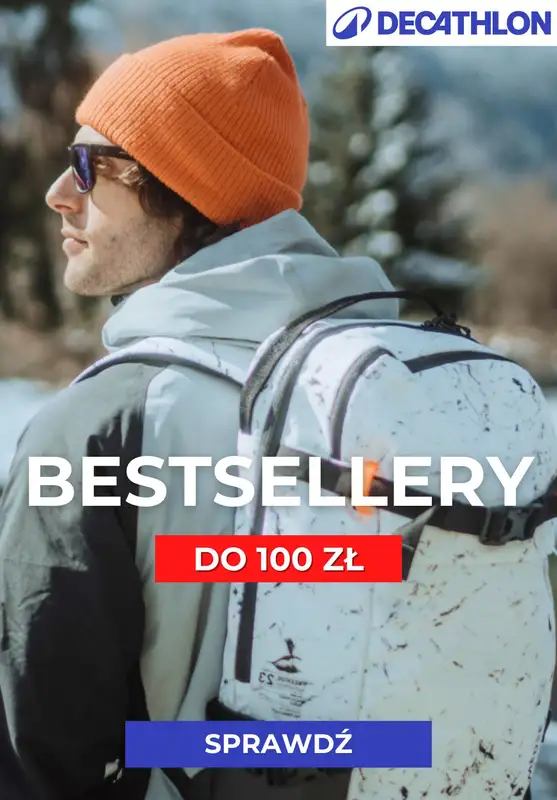Decathlon - gazetka promocyjna Bestsellery do 100 zł od środy 29.10 