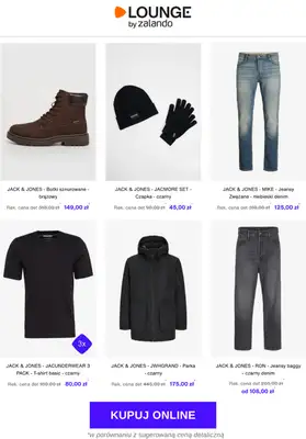Lounge by Zalando - gazetka promocyjna Do -71% Jack & Jones od środy 29.10 do soboty 01.11 - strona 3 Lounge by Zalando - gazetka promocyjna Do -71% Jack & Jones od środy 29.10 do soboty 01.11 - strona 3
