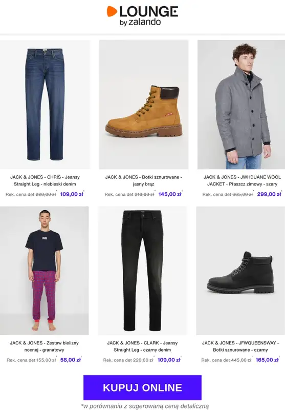 Lounge by Zalando - gazetka promocyjna Do -71% Jack & Jones od środy 29.10 do soboty 01.11 - strona 2
