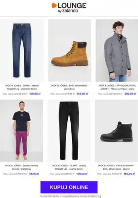 Lounge by Zalando - gazetka promocyjna Do -71% Jack & Jones od środy 29.10 do soboty 01.11 - strona 2 Lounge by Zalando - gazetka promocyjna Do -71% Jack & Jones od środy 29.10 do soboty 01.11 - strona 2