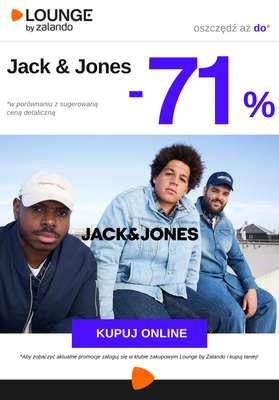 Lounge by Zalando - gazetka promocyjna Do -71% Jack & Jones od środy 29.10 do soboty 01.11