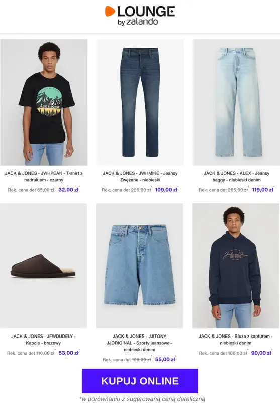 Lounge by Zalando - gazetka promocyjna Do -71% Jack & Jones od środy 29.10 do soboty 01.11 - strona 4