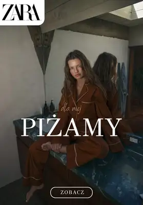 Zara - gazetka promocyjna Piżamy i bielizna nocna dla niej od środy 29.10  Zara - gazetka promocyjna Piżamy i bielizna nocna dla niej od środy 29.10