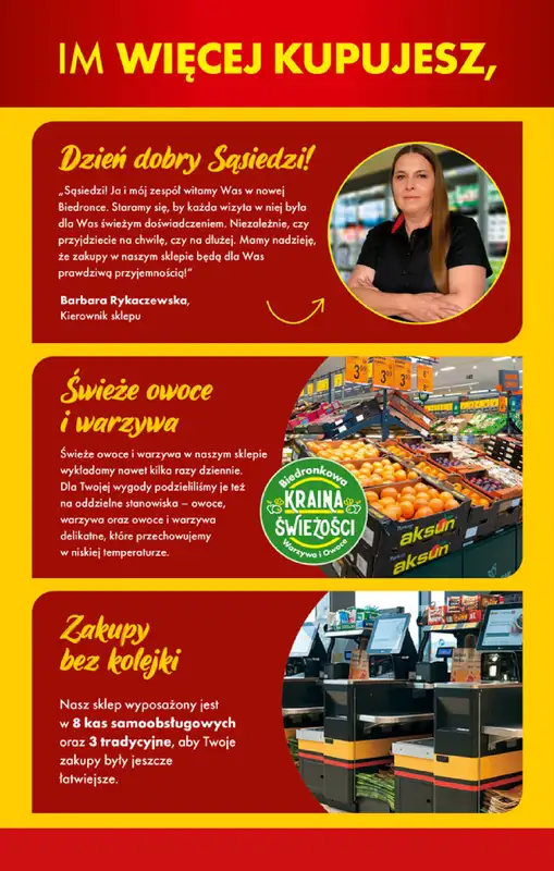 Biedronka - gazetka promocyjna BIEDRONKA WIELKIE OTWARCIE! BARTOSZYCE, ul. Rotmistrza Pileckiego 8 od czwartku 30.10 do soboty 08.11 - strona 2