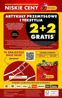Biedronka - gazetka promocyjna BIEDRONKA WIELKIE OTWARCIE! BARTOSZYCE, ul. Rotmistrza Pileckiego 8 od czwartku 30.10 do soboty 08.11 - strona 8
