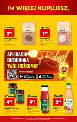 Biedronka - gazetka promocyjna BIEDRONKA WIELKIE OTWARCIE! BARTOSZYCE, ul. Rotmistrza Pileckiego 8 od czwartku 30.10 do soboty 08.11 - strona 6