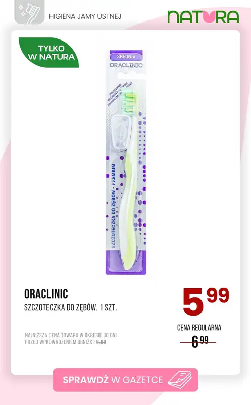 Drogerie Natura - gazetka promocyjna Szczoteczki i pasty do zębów - SUPERCENY! od środy 29.10 do niedzieli 09.11 - strona 8