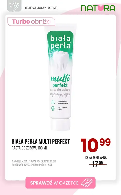 Drogerie Natura - gazetka promocyjna Szczoteczki i pasty do zębów - SUPERCENY! od środy 29.10 do niedzieli 09.11 - strona 2