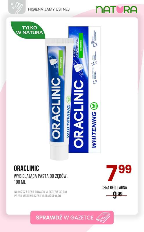 Drogerie Natura - gazetka promocyjna Szczoteczki i pasty do zębów - SUPERCENY! od środy 29.10 do niedzieli 09.11 - strona 4