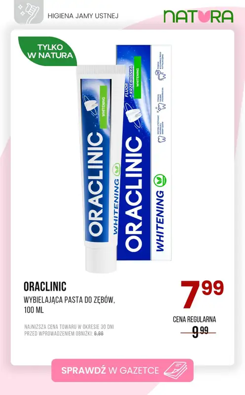 Drogerie Natura - gazetka promocyjna Szczoteczki i pasty do zębów - SUPERCENY! od środy 29.10 do niedzieli 09.11 - strona 4