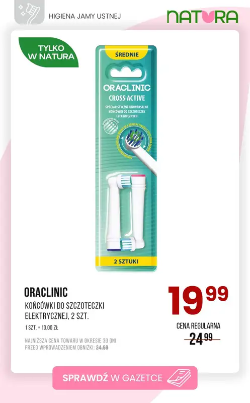 Drogerie Natura - gazetka promocyjna Szczoteczki i pasty do zębów - SUPERCENY! od środy 29.10 do niedzieli 09.11 - strona 9