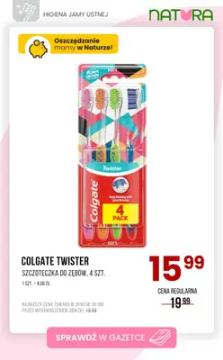 Drogerie Natura - gazetka promocyjna Szczoteczki i pasty do zębów - SUPERCENY! od środy 29.10 do niedzieli 09.11 - strona 3