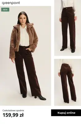 Greenpoint - gazetka promocyjna Kolor Alert: Modne brązy od środy 29.10  - strona 7 Greenpoint - gazetka promocyjna Kolor Alert: Modne brązy od środy 29.10  - strona 7