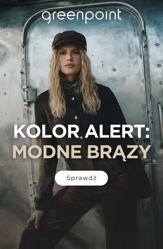 Greenpoint - gazetka promocyjna Kolor Alert: Modne brązy od środy 29.10 