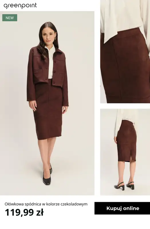 Greenpoint - gazetka promocyjna Kolor Alert: Modne brązy od środy 29.10  - strona 5