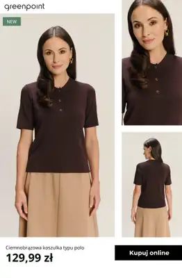 Greenpoint - gazetka promocyjna Kolor Alert: Modne brązy od środy 29.10  - strona 6 Greenpoint - gazetka promocyjna Kolor Alert: Modne brązy od środy 29.10  - strona 6