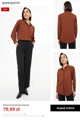 Greenpoint - gazetka promocyjna Kolor Alert: Modne brązy od środy 29.10  - strona 2 Greenpoint - gazetka promocyjna Kolor Alert: Modne brązy od środy 29.10  - strona 2