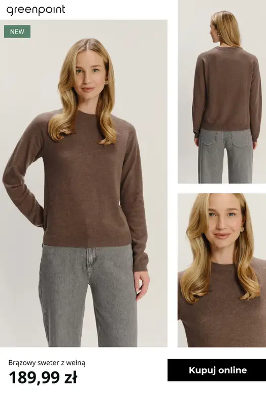 Greenpoint - gazetka promocyjna Kolor Alert: Modne brązy od środy 29.10  - strona 8