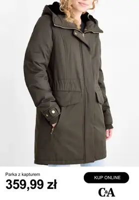 C&A - gazetka promocyjna Kurtki damskie od 189,99 zł od środy 29.10  - strona 4 C&A - gazetka promocyjna Kurtki damskie od 189,99 zł od środy 29.10  - strona 4