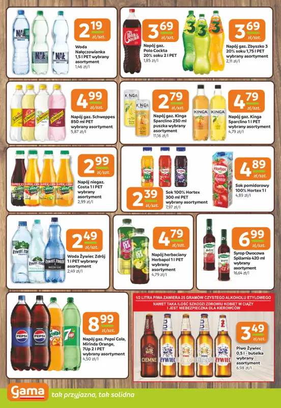 Gama - gazetka promocyjna Gazetka od czwartku 30.10 do wtorku 11.11 - strona 10