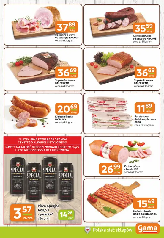 Gama - gazetka promocyjna Gazetka od czwartku 30.10 do wtorku 11.11 - strona 3