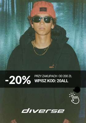 BEST SALE - gazetka promocyjna Diverse | -20% na wszystko od środy 29.10 