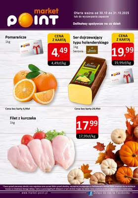 Market Point - gazetka promocyjna Ulotka weekendowa od czwartku 30.10 do piątku 31.10