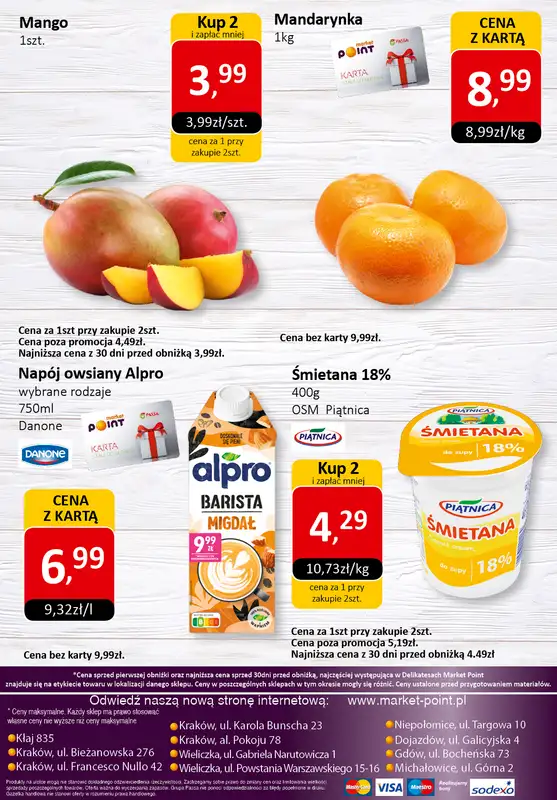 Market Point - gazetka promocyjna Ulotka weekendowa od czwartku 30.10 do piątku 31.10 - strona 4