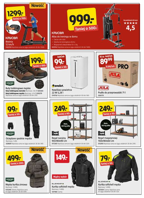 Jula - gazetka promocyjna Gazetka od czwartku 30.10 do środy 12.11 - strona 5