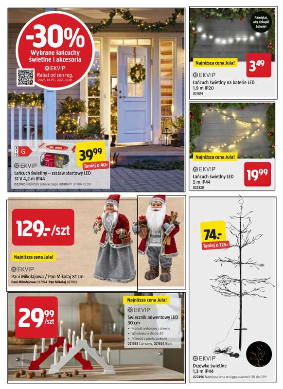 Jula - gazetka promocyjna Gazetka od czwartku 30.10 do 艣rody 12.11 - strona 4 Jula - gazetka promocyjna Gazetka od czwartku 30.10 do 艣rody 12.11 - strona 4