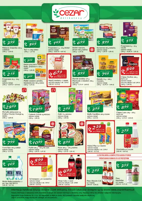 CEZAR Delikatesy - gazetka promocyjna Gazetka od czwartku 30.10 do środy 12.11 - strona 2