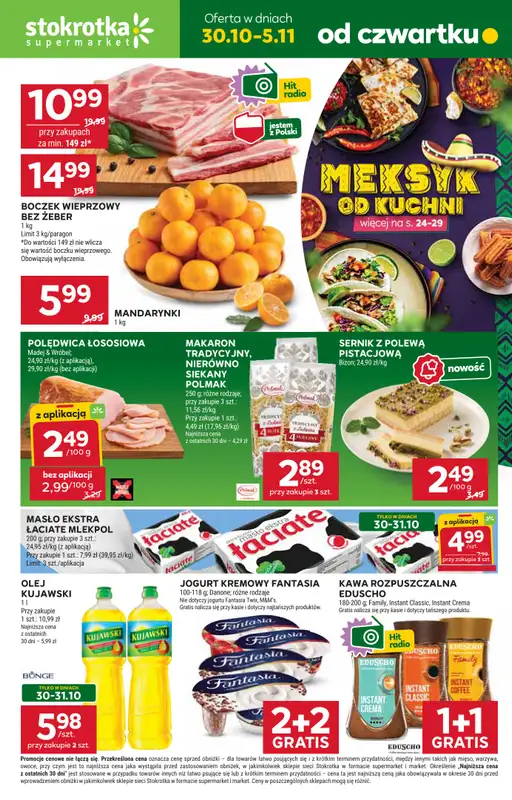 Stokrotka - gazetka promocyjna Gazetka Supermarket  