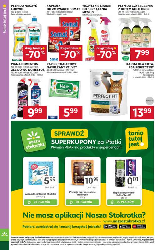 Stokrotka - gazetka promocyjna Gazetka Supermarket od czwartku 30.10 do środy 05.11 - strona 32 Stokrotka - gazetka promocyjna Gazetka Supermarket od czwartku 30.10 do środy 05.11 - strona 32