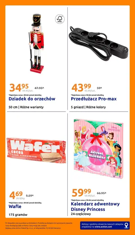 Action - gazetka promocyjna Gazetka od środy 29.10 do wtorku 04.11 - strona 30