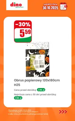 Dino - gazetka promocyjna Specjalna oferta na 30.10.2025 - promocje spoza gazetki od czwartku 30.10 do czwartku 30.10 - strona 8