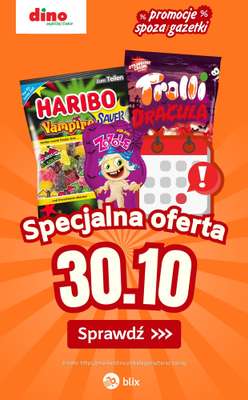 Dino - gazetka promocyjna Specjalna oferta na 30.10.2025 - promocje spoza gazetki od czwartku 30.10 do czwartku 30.10