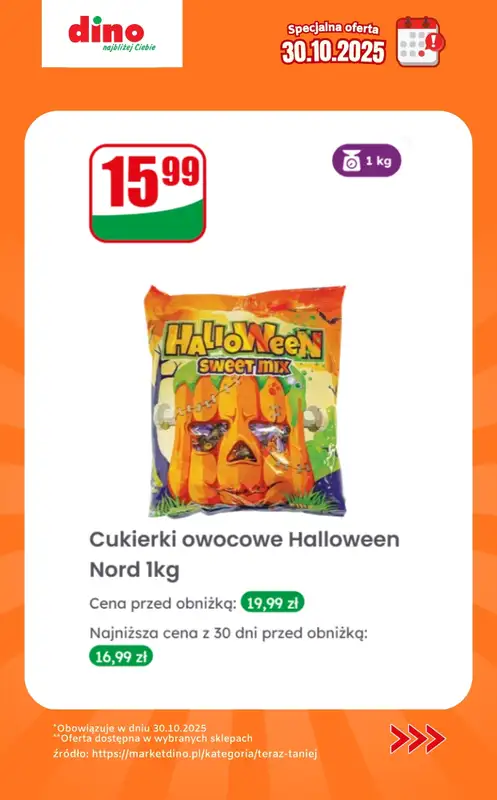 Dino - gazetka promocyjna Specjalna oferta na 30.10.2025 - promocje spoza gazetki od czwartku 30.10 do czwartku 30.10 - strona 6
