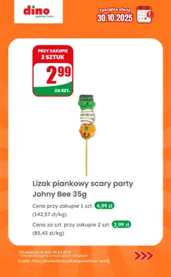 Dino - gazetka promocyjna Specjalna oferta na 30.10.2025 - promocje spoza gazetki od czwartku 30.10 do czwartku 30.10 - strona 7