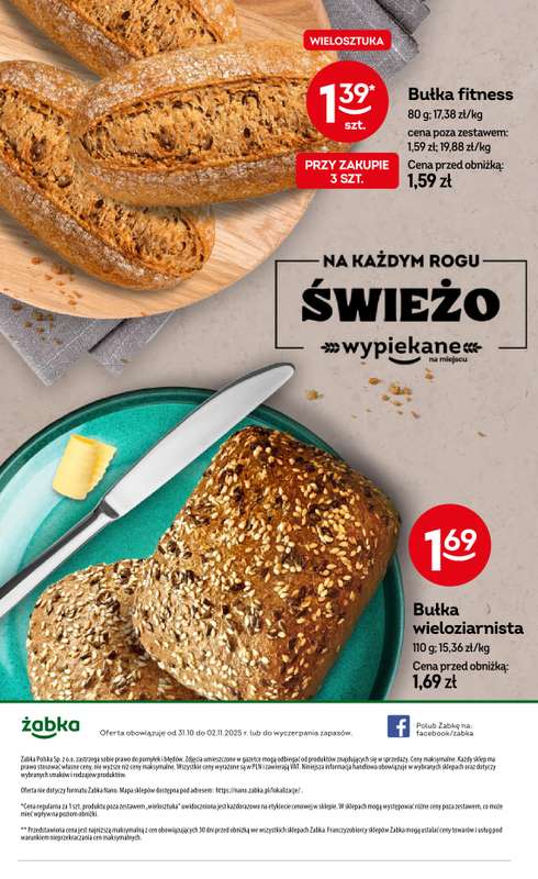 Żabka - gazetka promocyjna Gazetka weekendowa od piątku 31.10 do niedzieli 02.11 - strona 8 Żabka - gazetka promocyjna Gazetka weekendowa od piątku 31.10 do niedzieli 02.11 - strona 8