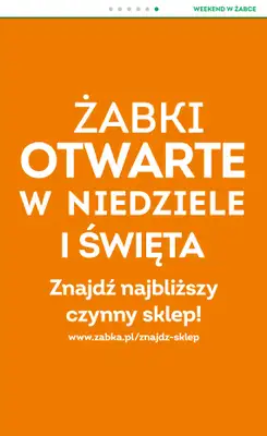 Żabka - gazetka promocyjna Gazetka weekendowa od piątku 31.10 do niedzieli 02.11 - strona 7 Żabka - gazetka promocyjna Gazetka weekendowa od piątku 31.10 do niedzieli 02.11 - strona 7
