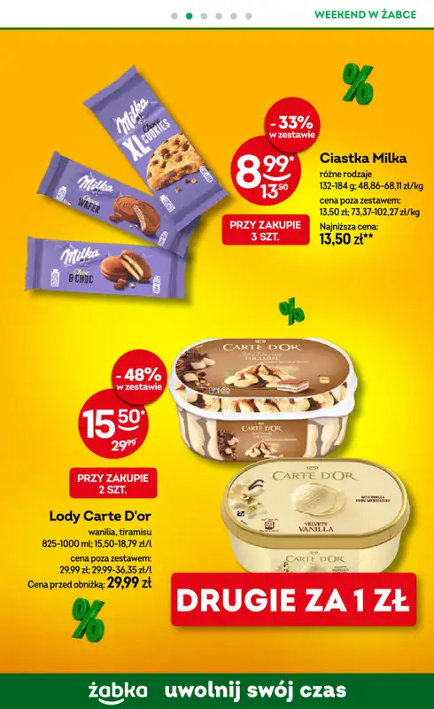 Żabka - gazetka promocyjna Gazetka weekendowa   - strona 3