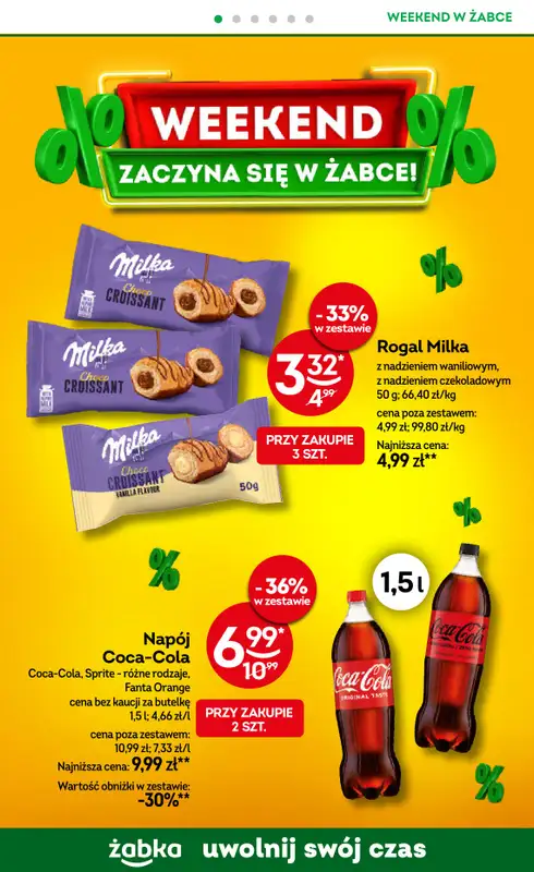 Żabka - gazetka promocyjna Gazetka weekendowa   - strona 2