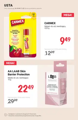 Rossmann - gazetka promocyjna Jesienny niezbędnik pielęgnacyjny - PROMOCJE od czwartku 30.10 do wtorku 04.11 - strona 11 Rossmann - gazetka promocyjna Jesienny niezbędnik pielęgnacyjny - PROMOCJE od czwartku 30.10 do wtorku 04.11 - strona 11