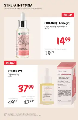 Rossmann - gazetka promocyjna Jesienny niezbędnik pielęgnacyjny - PROMOCJE od czwartku 30.10 do wtorku 04.11 - strona 12 Rossmann - gazetka promocyjna Jesienny niezbędnik pielęgnacyjny - PROMOCJE od czwartku 30.10 do wtorku 04.11 - strona 12
