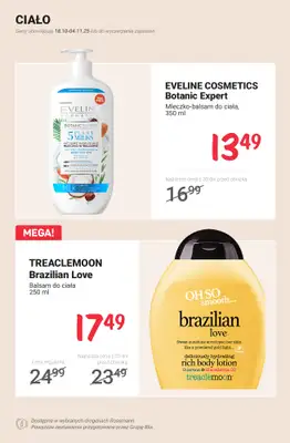 Rossmann - gazetka promocyjna Jesienny niezbędnik pielęgnacyjny - PROMOCJE od czwartku 30.10 do wtorku 04.11 - strona 6 Rossmann - gazetka promocyjna Jesienny niezbędnik pielęgnacyjny - PROMOCJE od czwartku 30.10 do wtorku 04.11 - strona 6