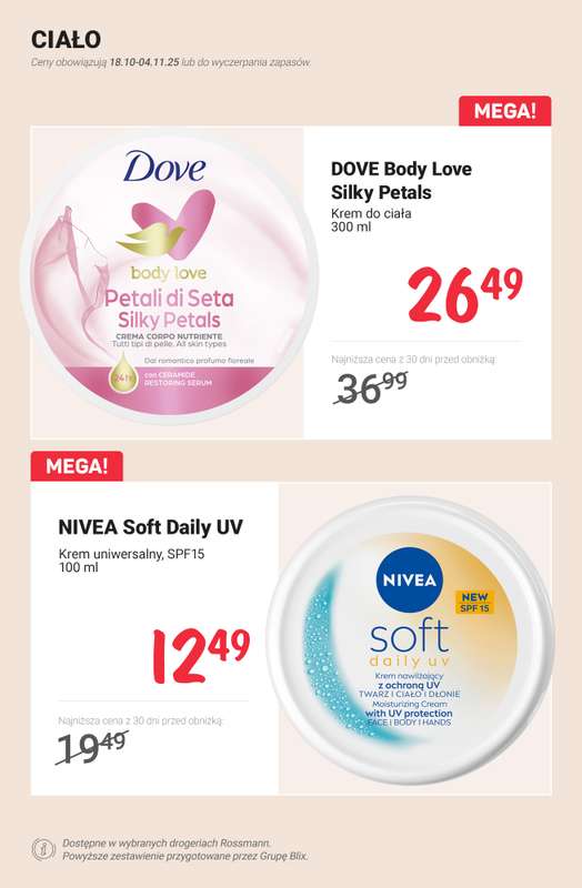 Rossmann - gazetka promocyjna Jesienny niezbędnik pielęgnacyjny - PROMOCJE od czwartku 30.10 do wtorku 04.11 - strona 7